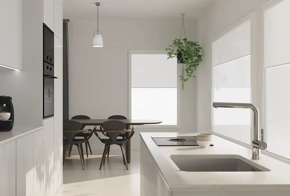 Grifo de cocina monomando con caño extensible, preparada para osmosis