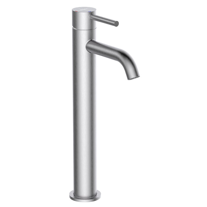 Tube monomando XL lavabo acabado níquel cepillado PVD