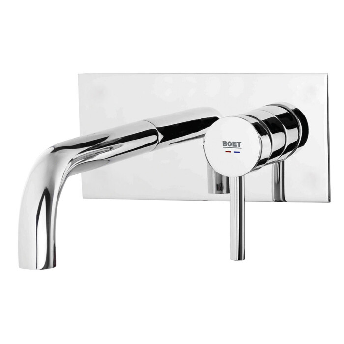 Tube monomando empotrado para lavabo