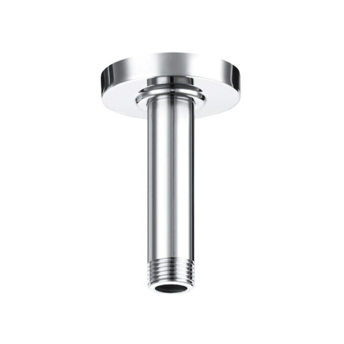 Brazo de techo 20 cm en cromo.