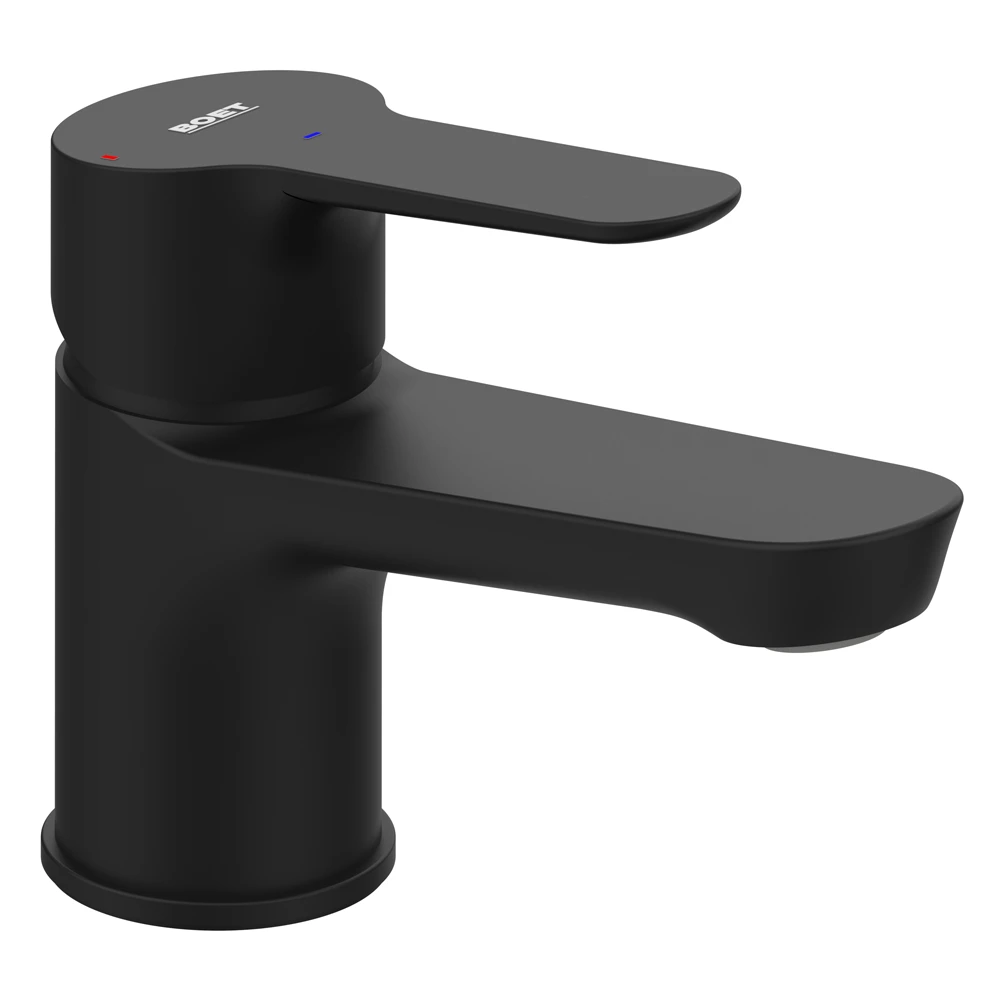 Grifo monomando lavabo Duna Boet | Negro Mate