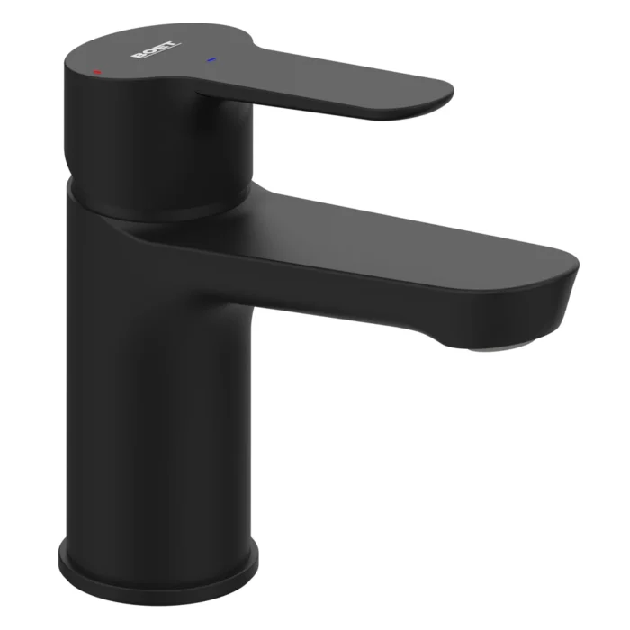 Grifo monomando alto lavabo Duna Boet | Negro Mate