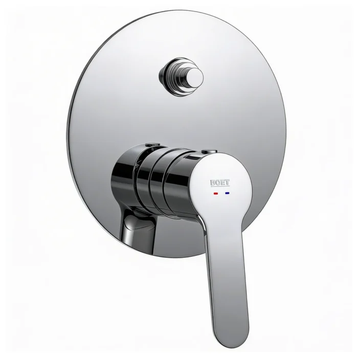 Grifo monomando baño-ducha empotrado Duna Boet | Cromo