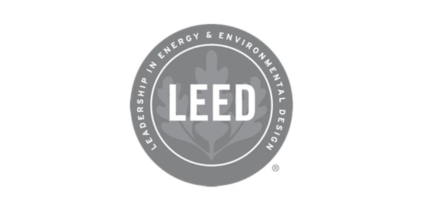 Logotipo de la certificación LEED (Leadership in Energy and Environmental Design)