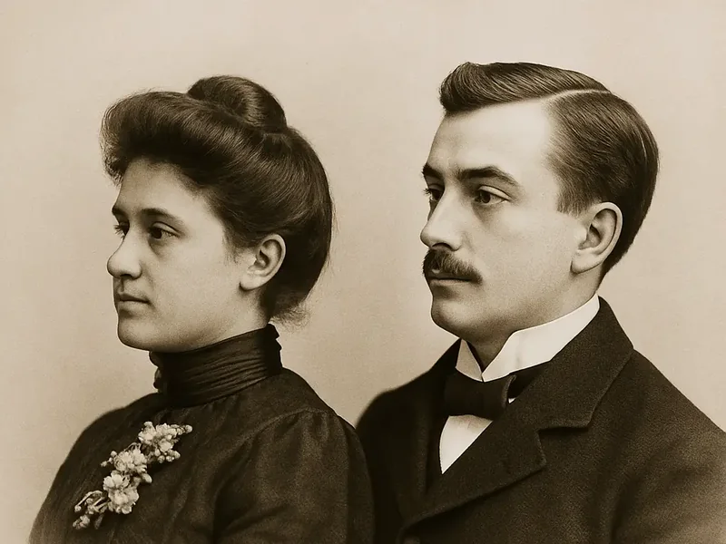 Retrato de época de la familia fundadora de Boet